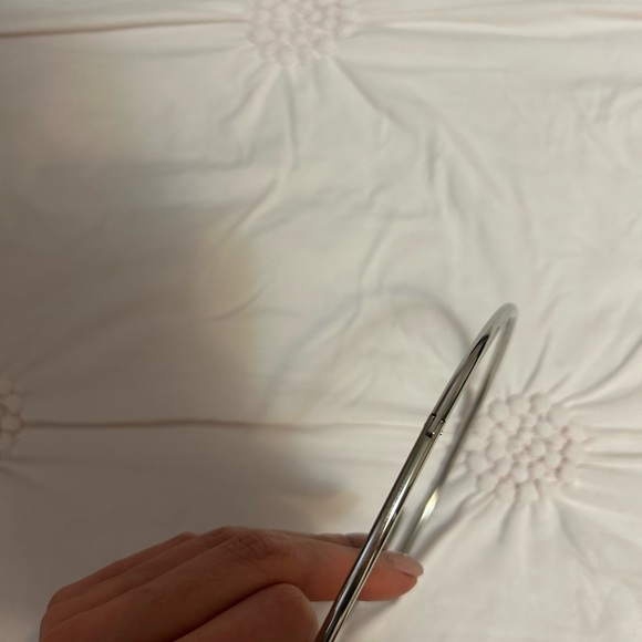 Silver clou necklace / choker - Picture 9 of 9